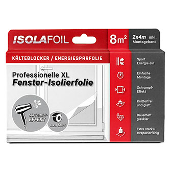 Isolafoil - Fenster-Isolierfolie